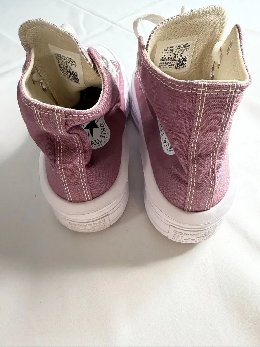 Converse Chuck Taylor All Star Move Platform High Top Sneakers Size 8.5 A05477C